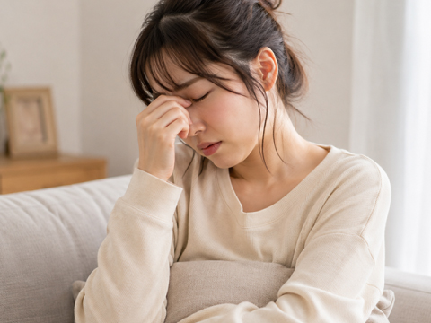 疲れが取れにくいイメージ写真